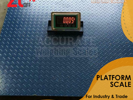Platform weighing scales 6