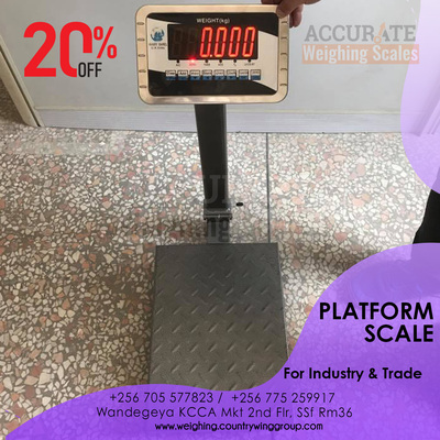 Platform weighing scales 22