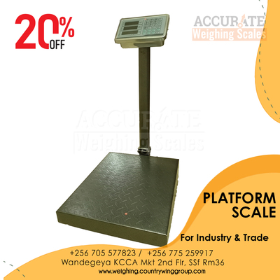 Platform weighing scales 19
