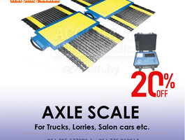 Truck axle scale