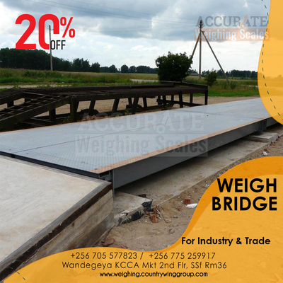Weighbridge installation by certified technicians in uganda