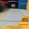 Heavy load weighbridge vehicle scales in kampala uganda
