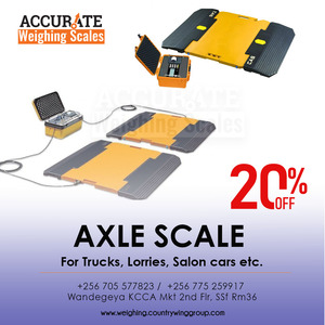 Axle scale 7