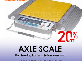 Axle scale 6