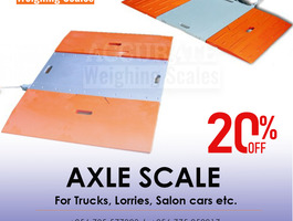 Axle scale 12