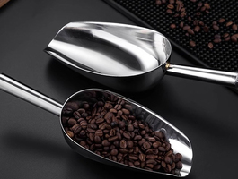 Stainless steel grain scoops %284%29