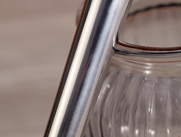 Stainless steel grain scoops %287%29