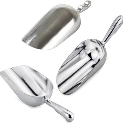 Stainless steel grain scoops %2822%29
