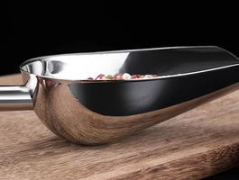 Stainless steel grain scoops %2818%29