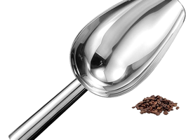 Stainless steel grain scoops %2825%29