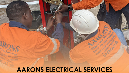 Aarons electrical company in uganda