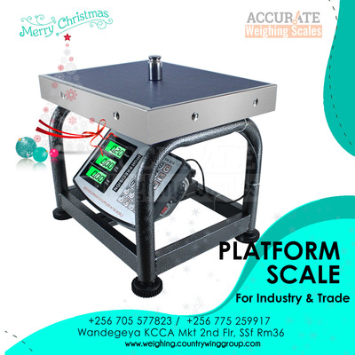 Platform weighing scale 21