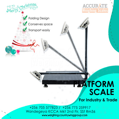 Platform weighing scale 4