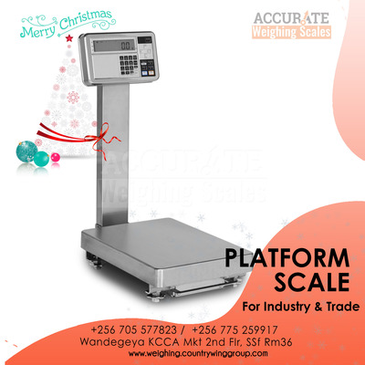 Platform weighing scale 16