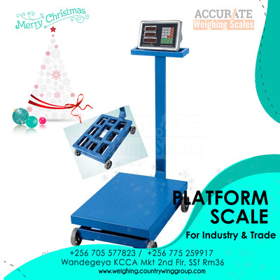 Platform weighing scale 30