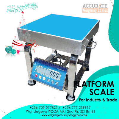 Platform weighing scale 18
