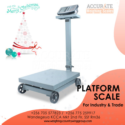 Platform weighing scale 6