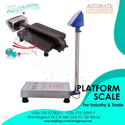 Platform weighing scale 31