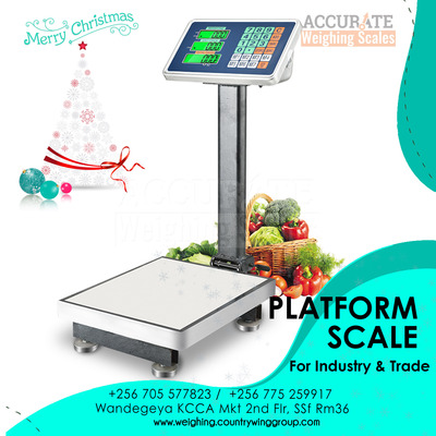 Platform weighing scale 23