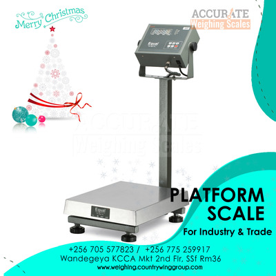 Platform weighing scale 14