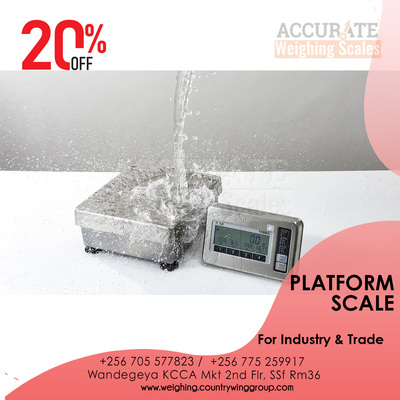 Platform weighing scales 24