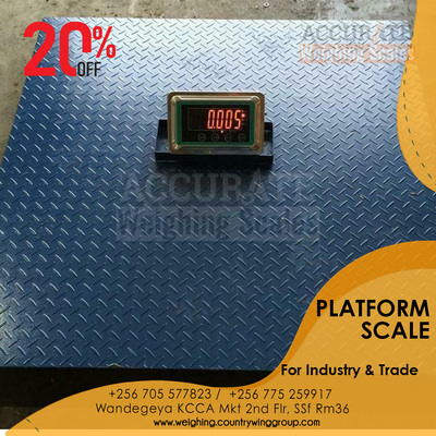 Platform weighing scales 6