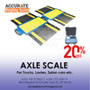 Truck axle scale