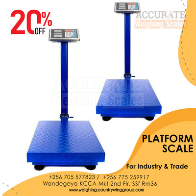 Platform weighing scales 1