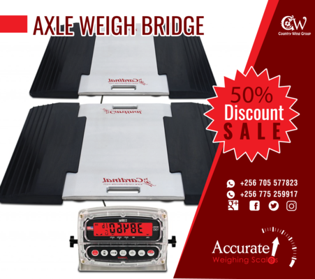 Axle weigh bridge 8