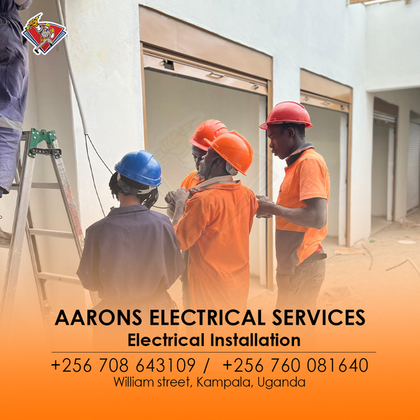 Legal electrical installation service in kampala uganda